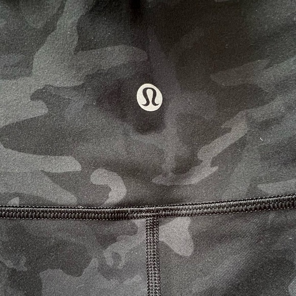 Lululemon 4 Wunder Under HR Tight 25" Full-On Luon Incognito Camo Multi Grey - Picture 4 of 9